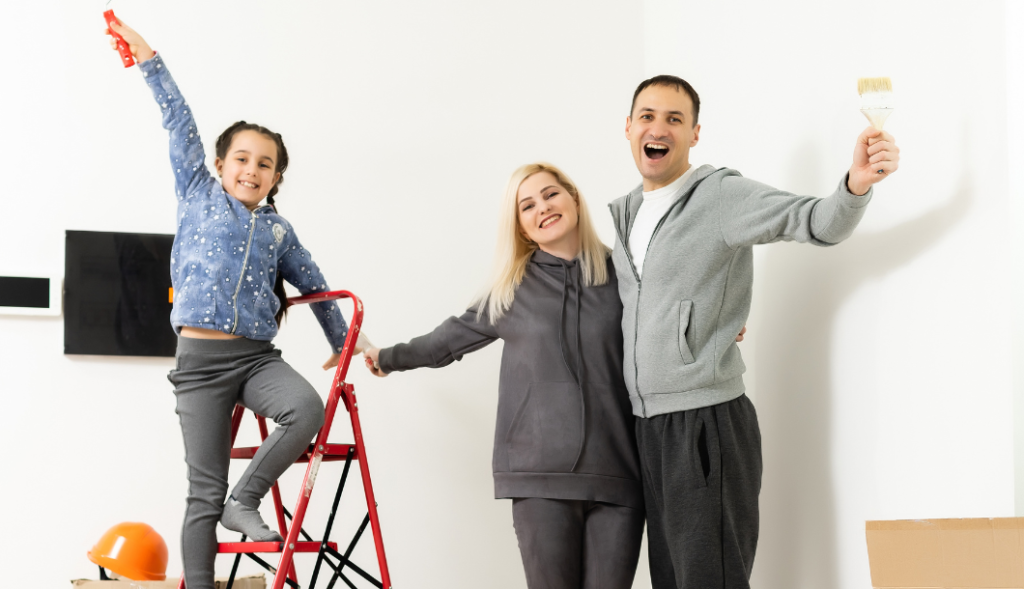 família e decoração